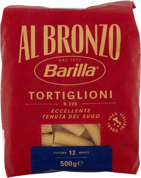 Makaron włoski formy z brązu Tortiglioni Bronzo n. 325 500g - Barilla