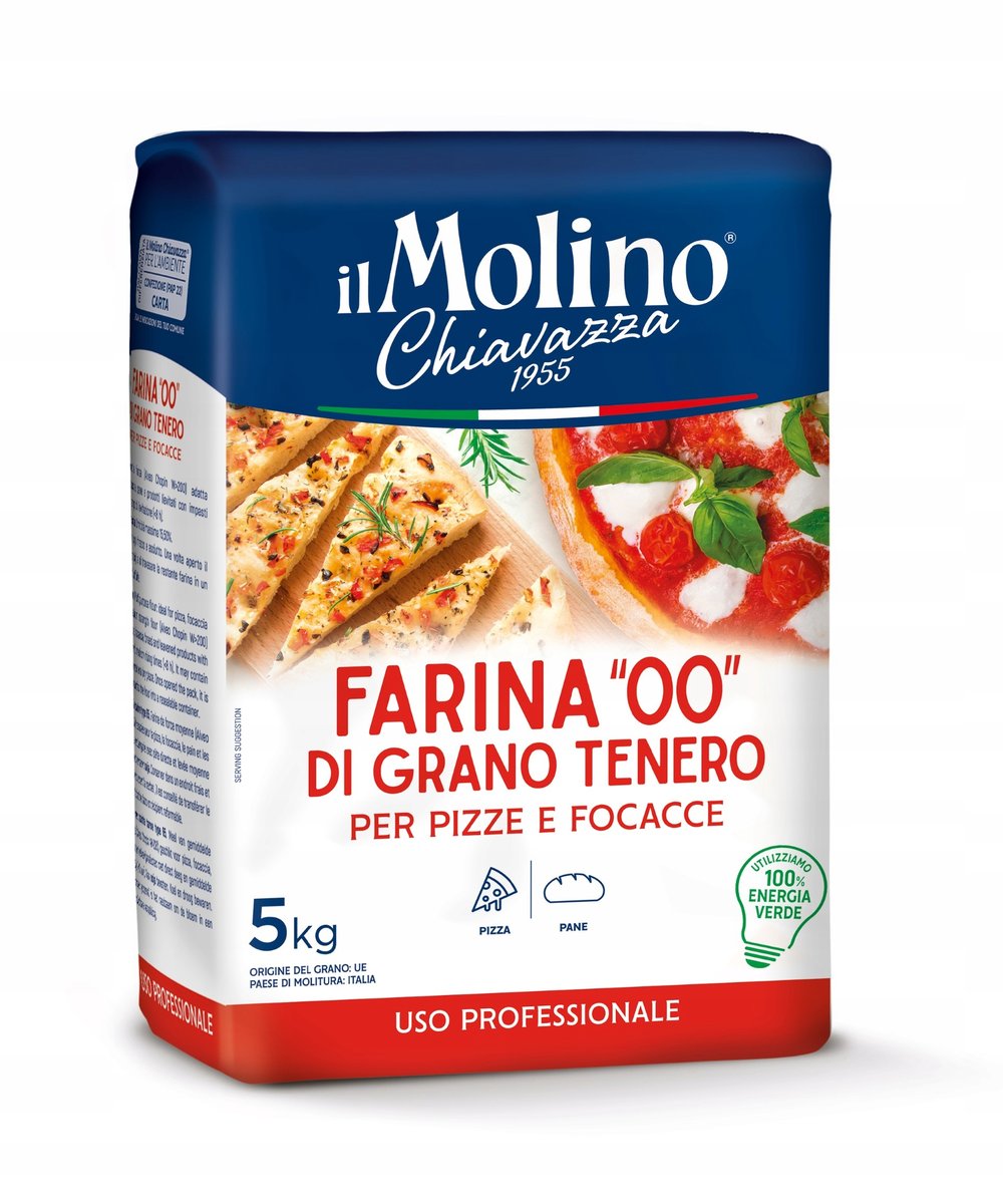 Mąka na pizzę 00 włoska 5 kg oryginalna Il Molino typ 00 do pizzy farina
