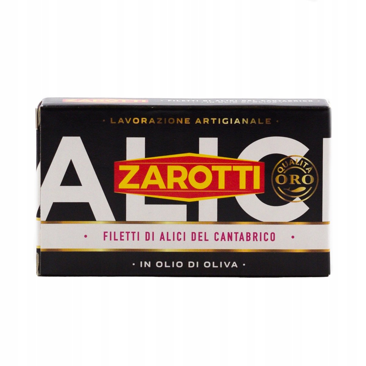 Filety z anchois w oliwie Cantabrico oliva 70g - Zarotti sardele włoskie