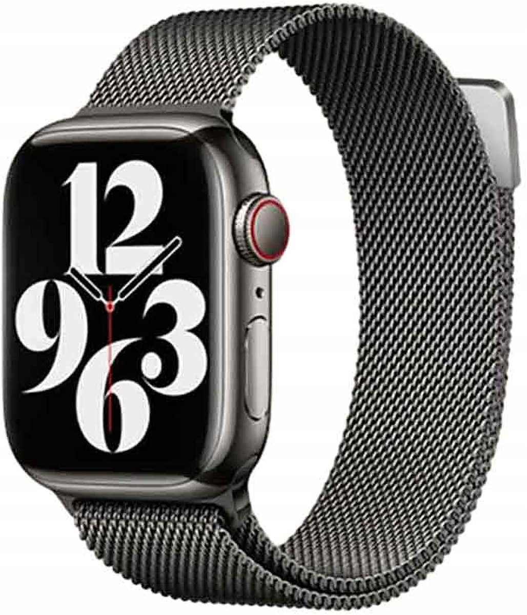 BRANSOLETA GRAFITOWA DO APPLE WATCH 42/44/45MM