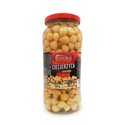 Sandra Ciecierzyca słoik 580 ml