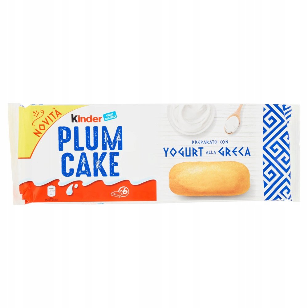 Kinder plumcake ciasteczka jogurtowe dla dzieci x6 Ferrero włoskie miękkie