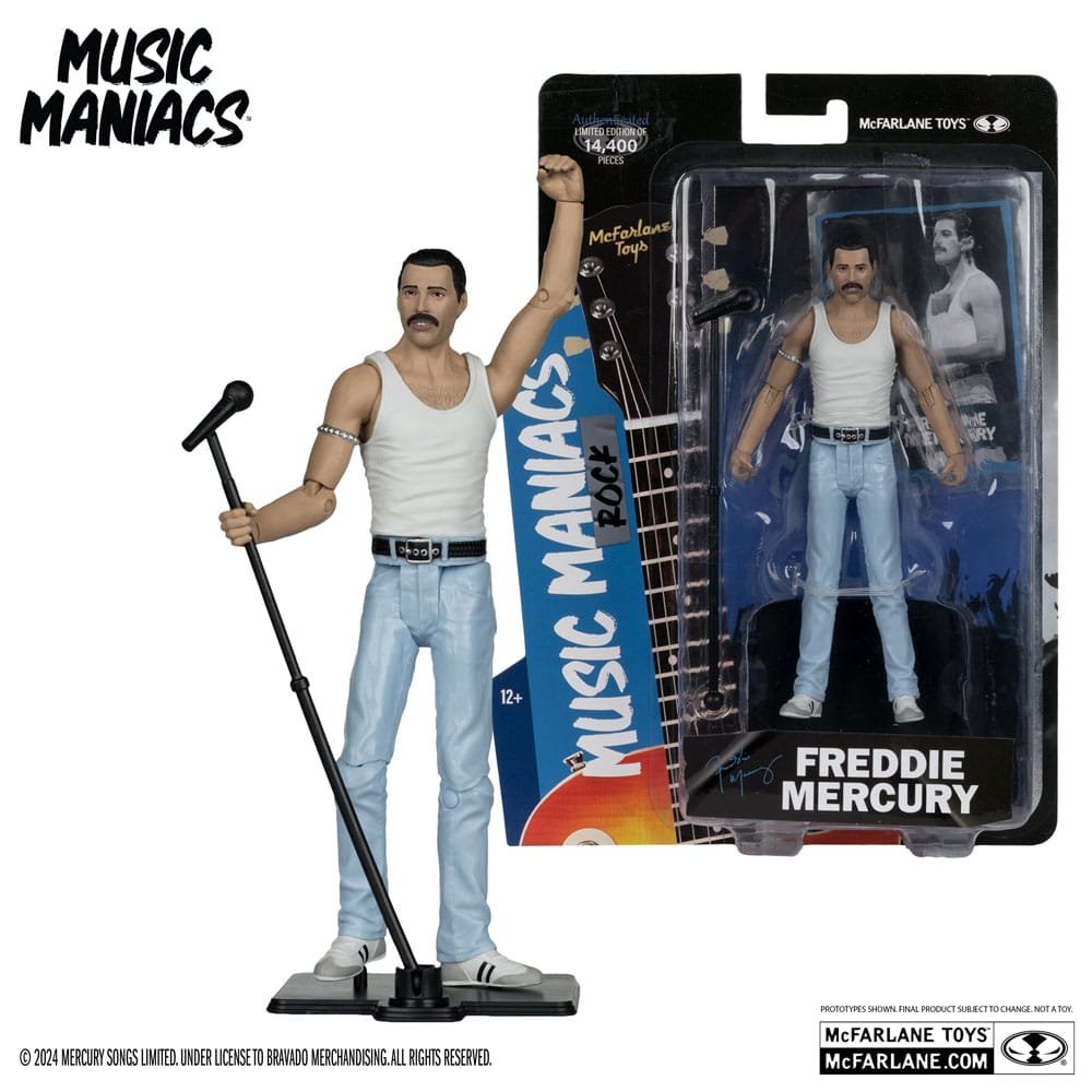 Figurka Music Maniacs (Rock) - Freddie Mercury