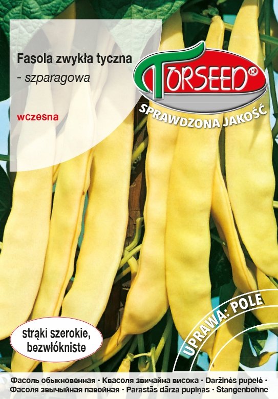 Nasiona Fasola tyczna szparagowa Goldmarie 10g - Torseed