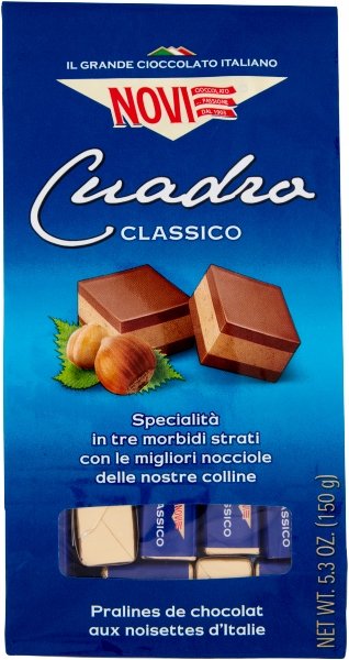 Cremino praliny włoskie czekoladki Cuadro Classico 150gr opk - Novi
