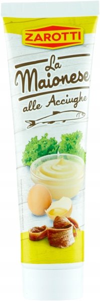 Majonez z anchois w tubce Maionese alle Acciughe 110g Zarotti sardele