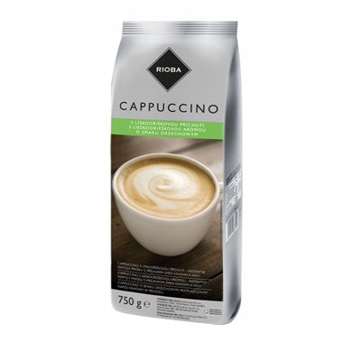 Cappuccino orzechowe 750g Rioba jakość profesjonalna jakość