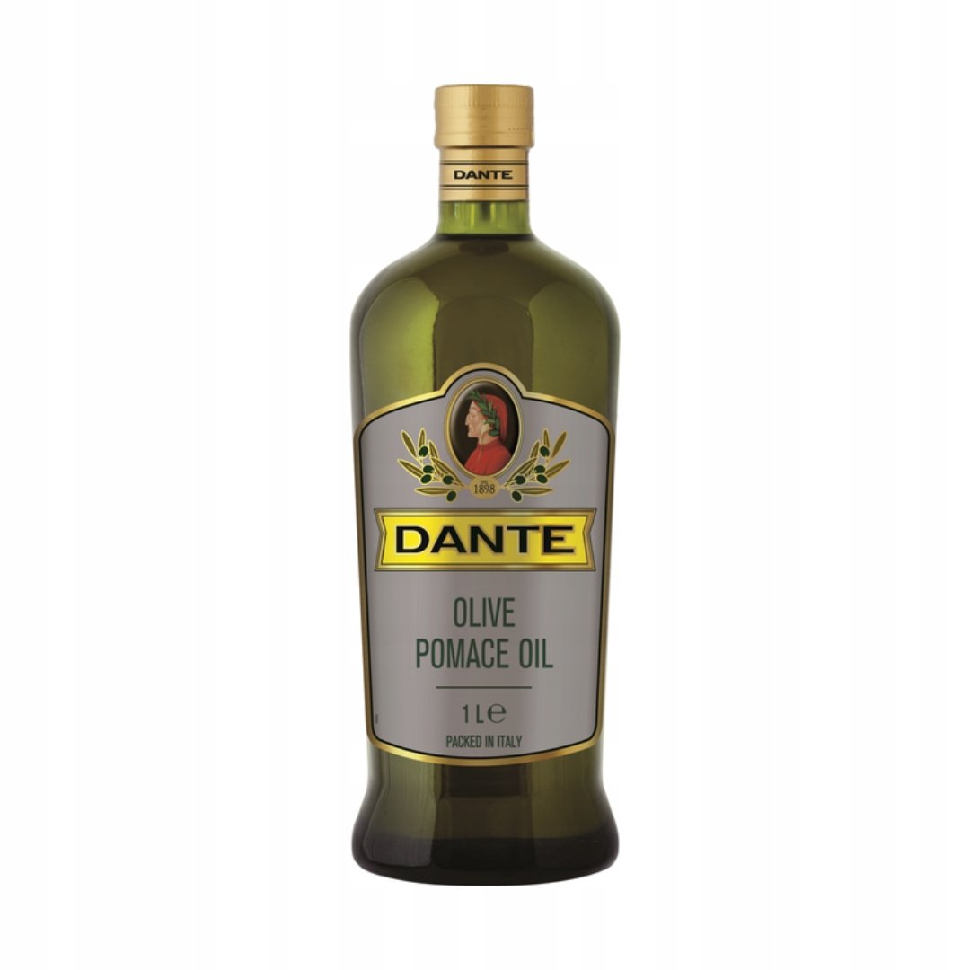 Oliwa z oliwek do smażenia włoska Dante Sansa 1 litr szklana butelka