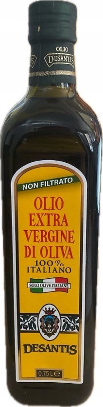 Oliwa z oliwek niefiltrowana Extra Vergine 750ml Desantis 100% Italiano