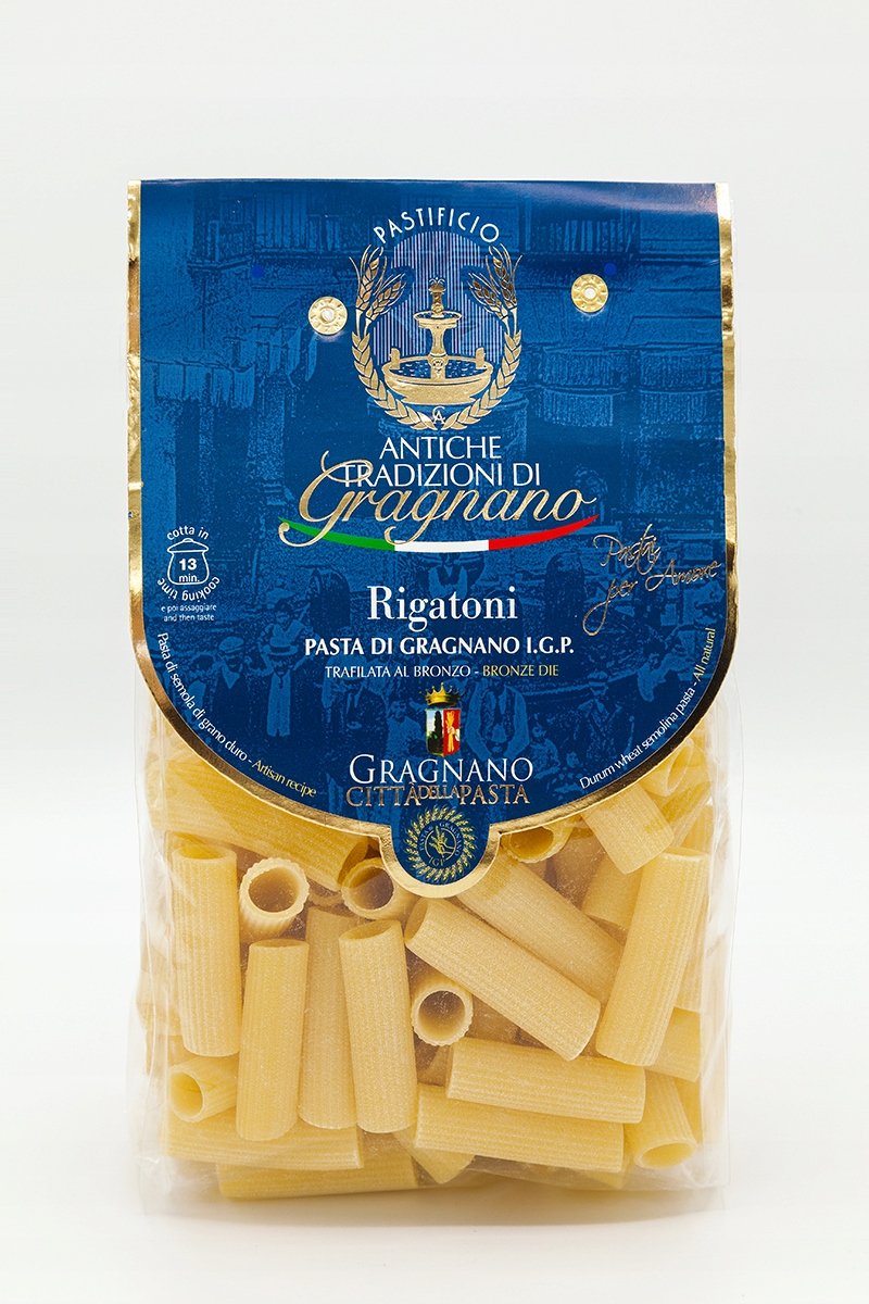 Makaron Rigatoni 500g - Antiche Tradizioni di Gragnano