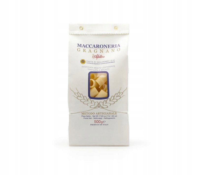 Makaron Rigatoni 500g - Maccaroneria Gragnano ręcznie robiony włoski
