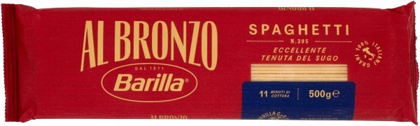 Makaron formy z brązu premium Spaghetti Bronzo 500g - Barilla