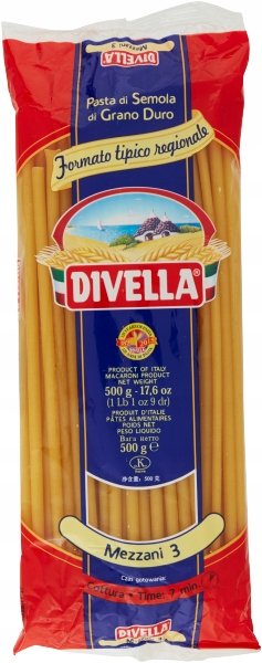 Makaron Mezzani n. 3 Formati Speciali 500g Divella włoski