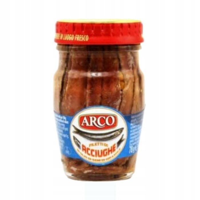 Anchois oryginalne z sardeli fileciki rybne w oleju włoskie importowane