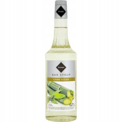 Syrop Rioba cukier trzcinowy syrop cukrowy baza do drinków 700 ml barmański