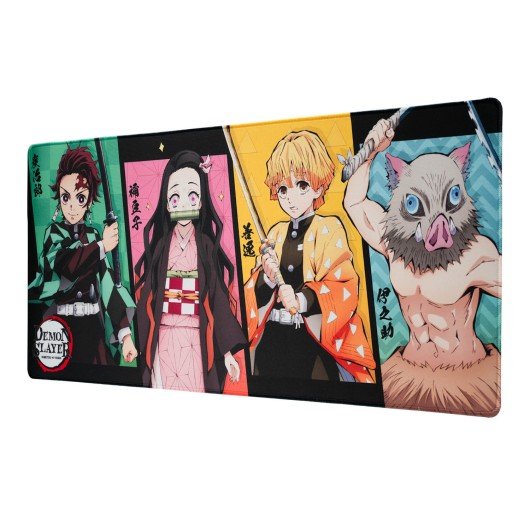 Podkładka pod mysz dla graczy XL Demon Slayer: Kimetsu no Yaiba - Bohaterowie #2
