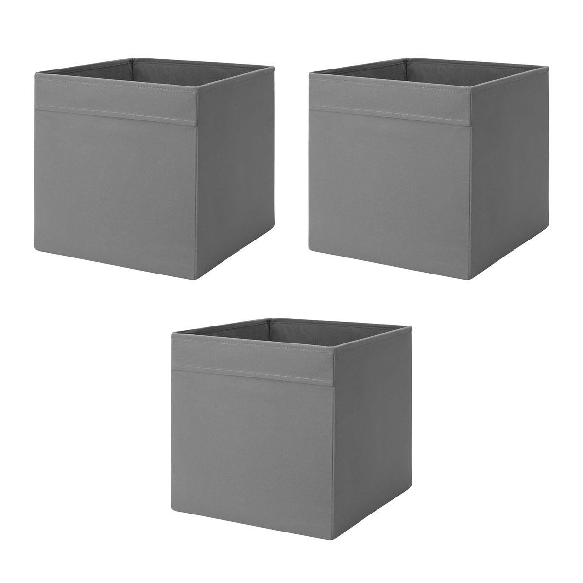 IKEA DRONA WKŁAD DO KALLAX ZESTAW 33x38x33 3 SZT.
