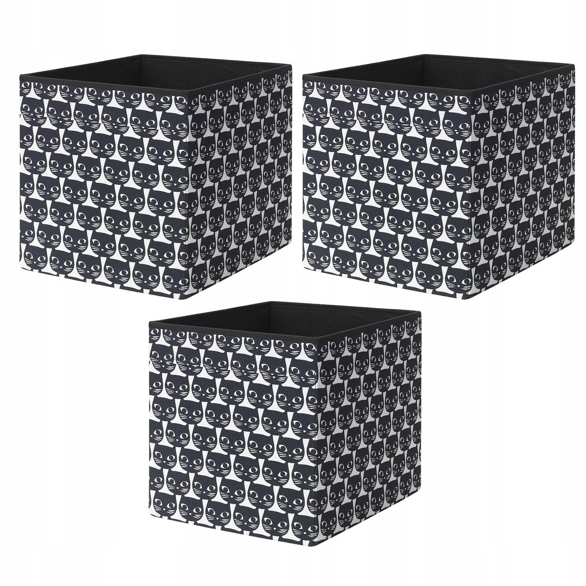 IKEA DRONA WKŁAD DO KALLAX ZESTAW 33x38x33 3 SZT.