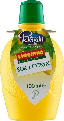 Limonino Sok z sycylijskich cytryn 100ml - Polenghi cytrynowy