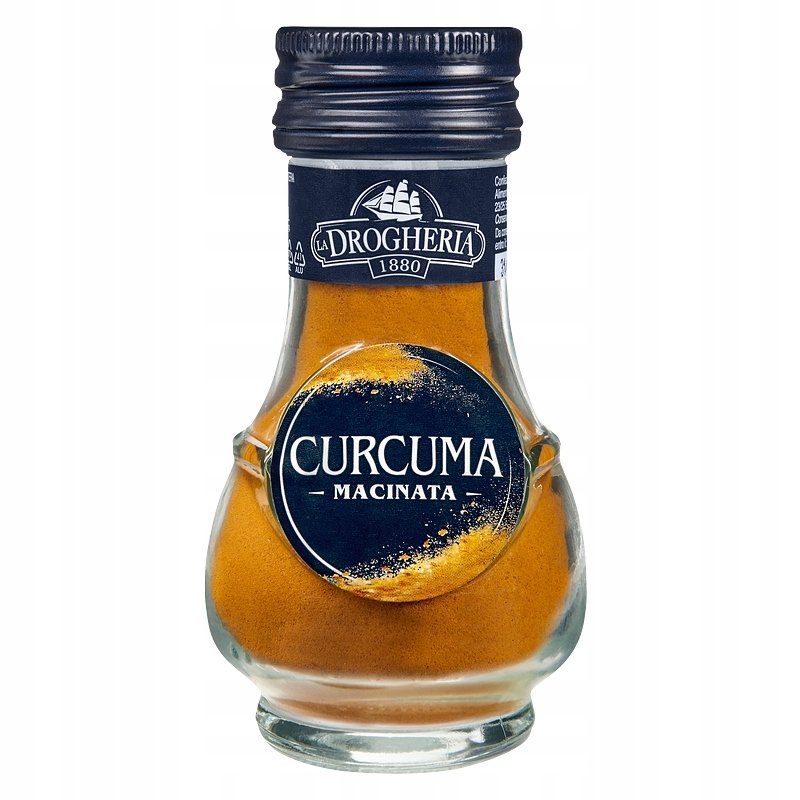 Kurkuma curcuma macinata Drogheria szkło 40g