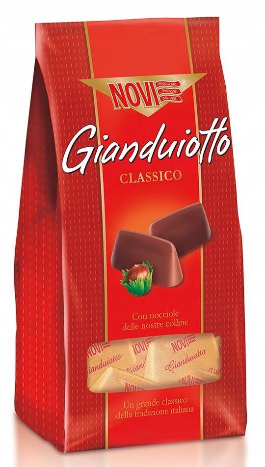 Praliny z orzechami laskowymi Gianduotti 150g - Novi