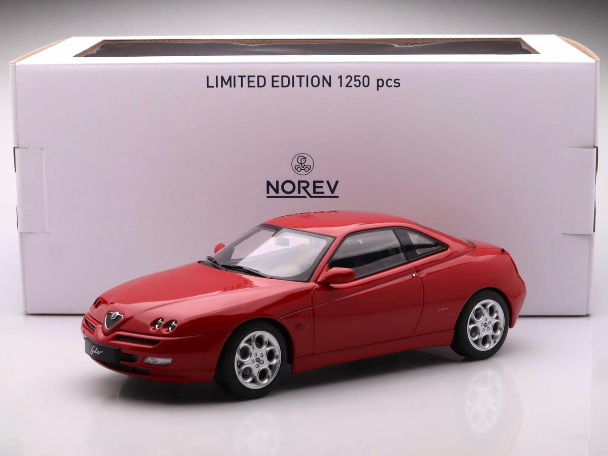 Alfa Romeo GTV 2.0 16V - 1999, red Norev 1:18