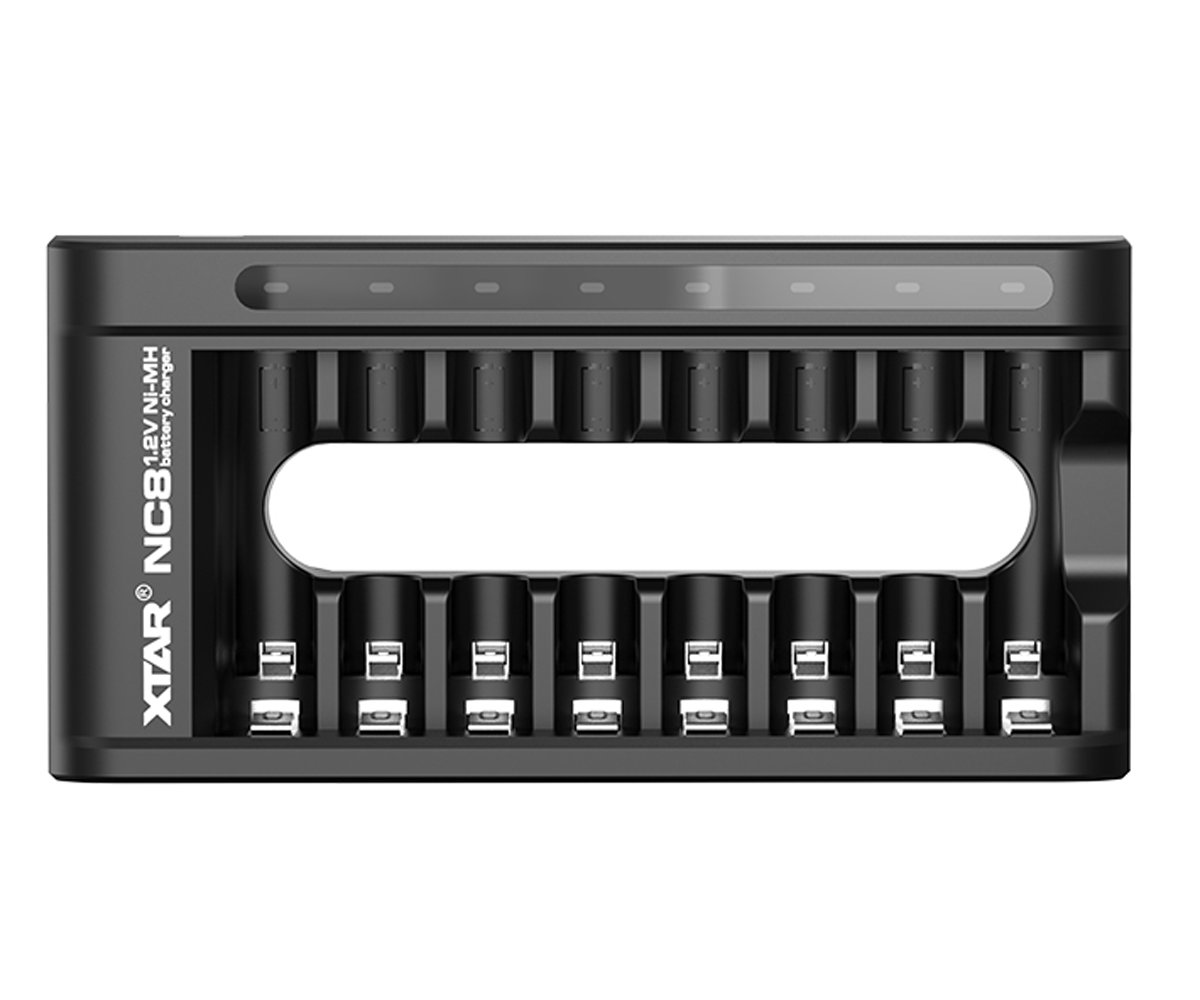 Ładowarka XTAR NC8 AA/AAA 1,2V NiMH, 8