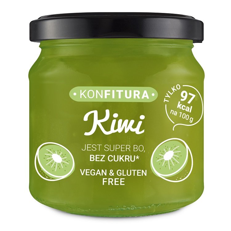 Devaldano Konfitura kiwi bez cukru 190 g