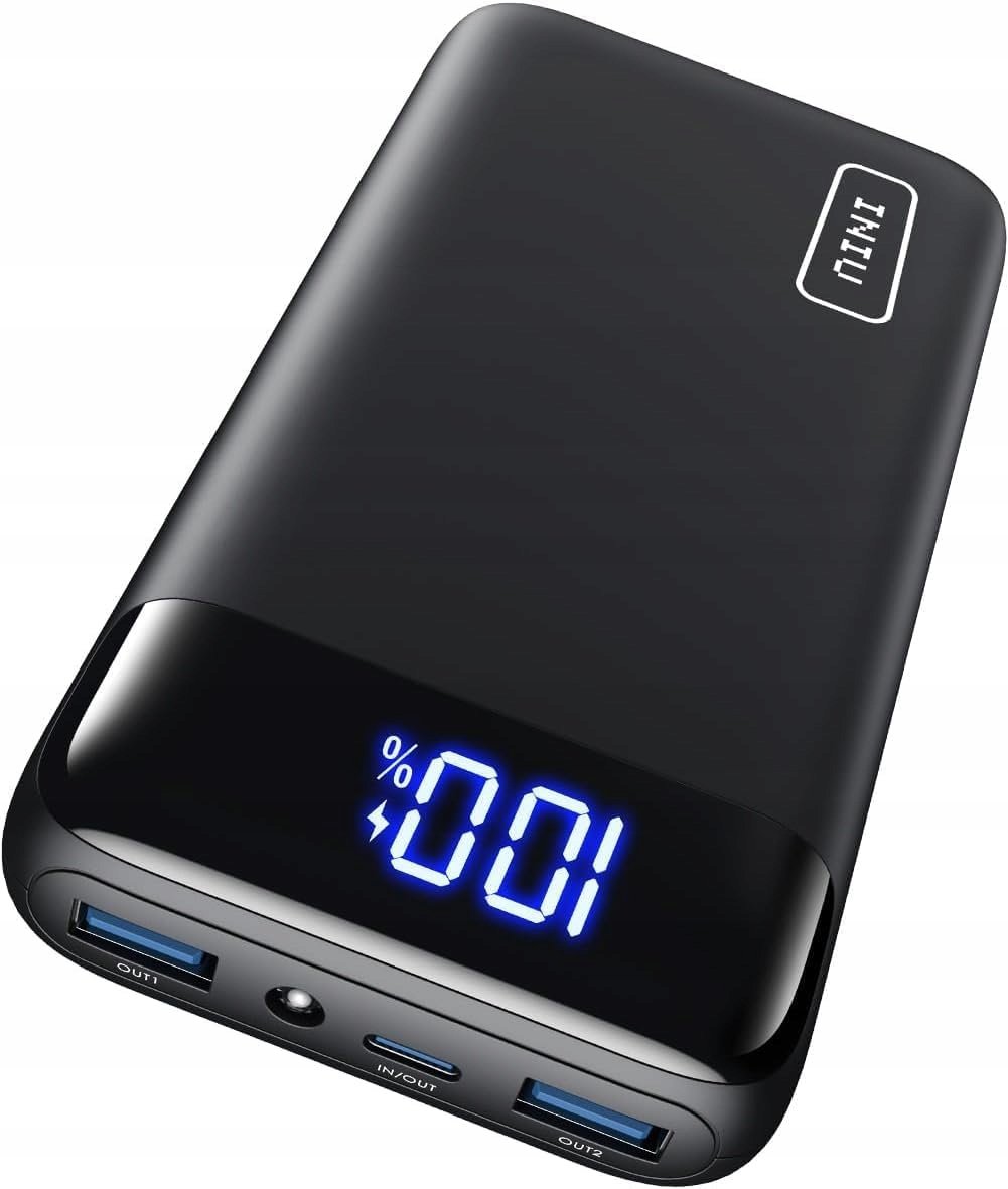 PowerBank 20000mAh 22,5W 2xUSB USB-C PD3.0 QC4.0 z Latarką