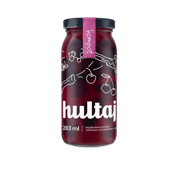Devaldano Kompot wiśniowo-porzeczkowy z anyżem Hultaj 283 ml