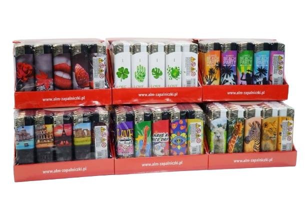 ZAPALNICZKA ALM 1 SZTUKA MIX WZORÓW