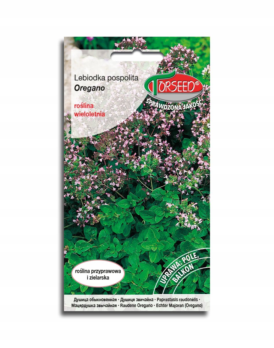 nasiona Oregano/Lebiodka pospolita, Origanum vulgare 0,2g - Torseed