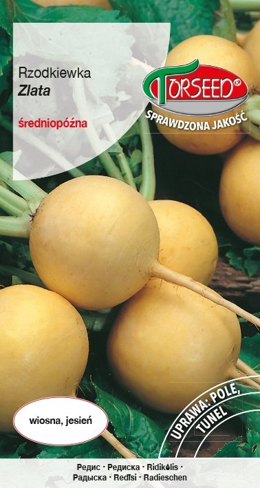 Nasiona Rzodkiewka (do uprawy w polu) Zlata 5g - Torseed