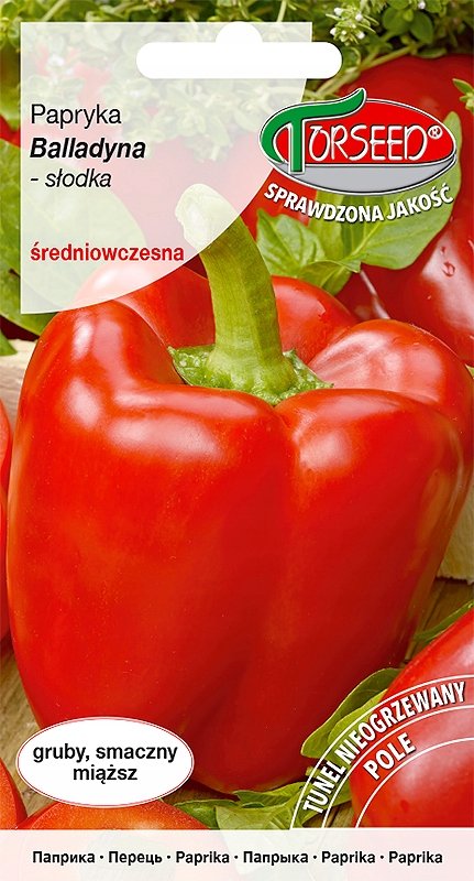 Nasiona Papryka słodka Balladyna 0,5g - Torseed