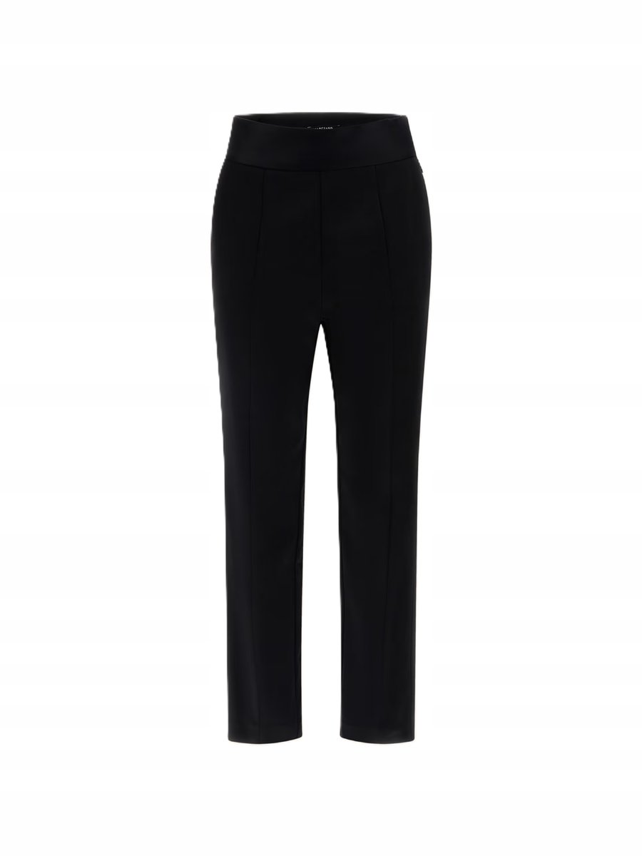 SPODNIE DAMSKIE ELEGANCKIE Z WYSOKIM STANEM r. 40 MARCIANO BY GUESS CZARNE