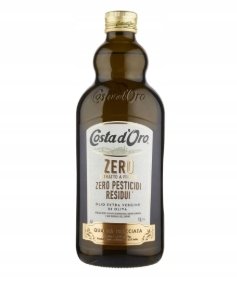 Oliwa z oliwek Olio EVO 1l -l zero pestycidi Costa d Oro
