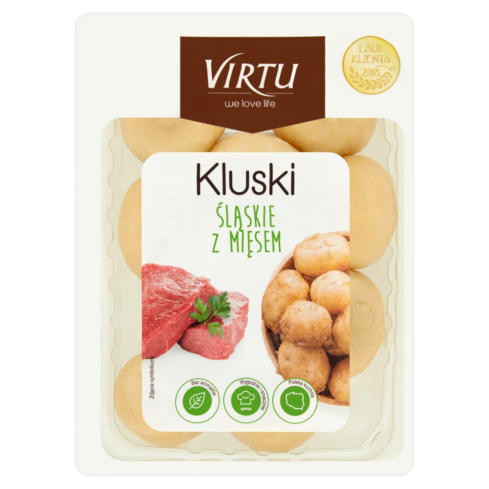 Kluski Śląskie Z Mięsem Virtu 400 G