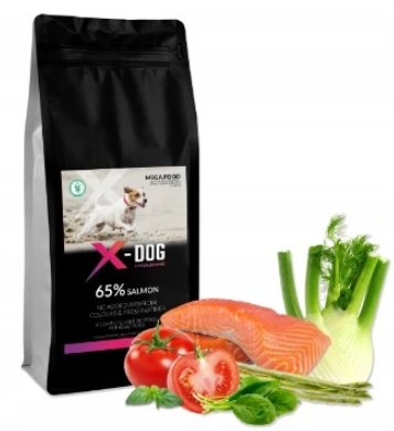 X-DOG MEGA FOOD ADULT LIGHT SZKOCKI ŁOSOŚ 2KG