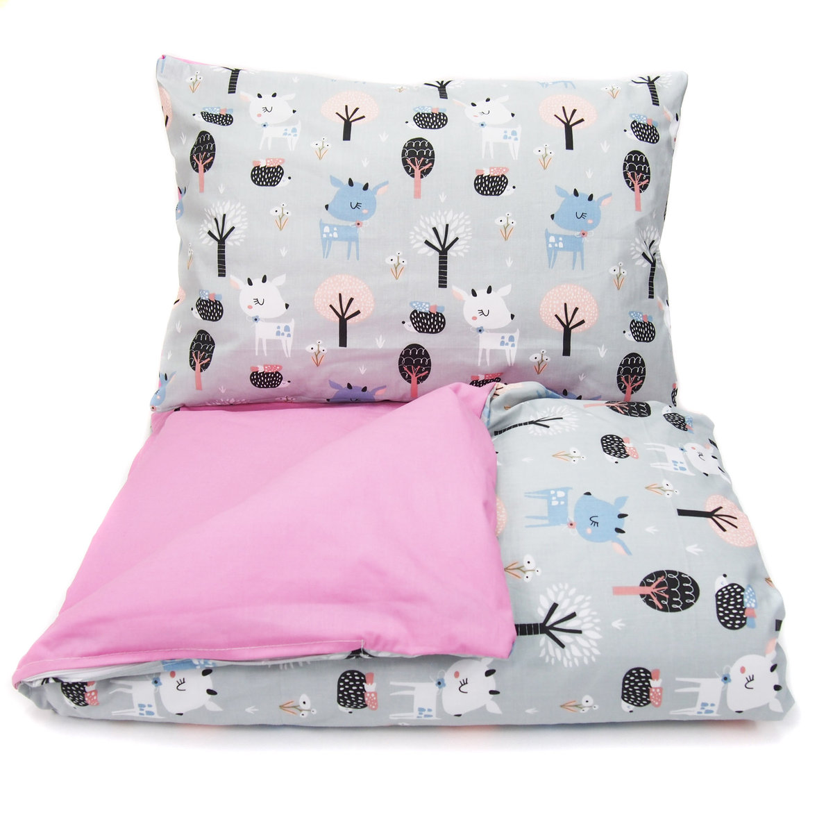 POŚCIEL 120x160 DZIECIĘCA 2EL + POSZEWKA 50X70 DO ŁÓŻECZKA ŁÓŻKA Kerstin