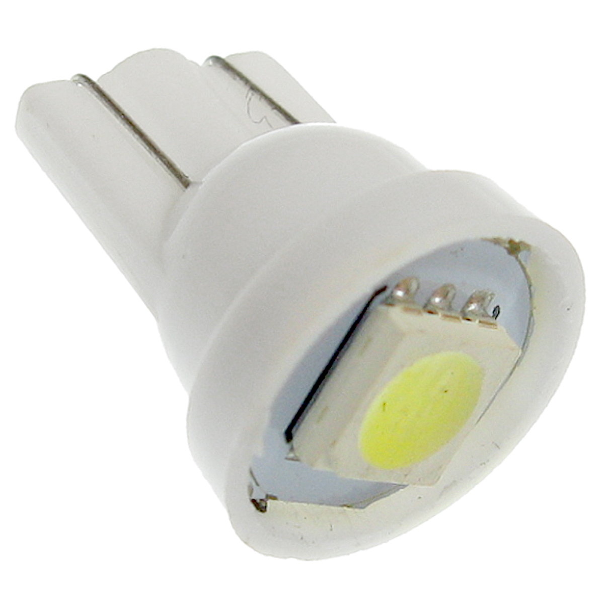Dioda LED W5W T10 smd 1x 5050 biała 12V Pozycyjna