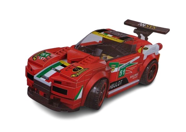 Zestaw Klocków Samochód 164 Części