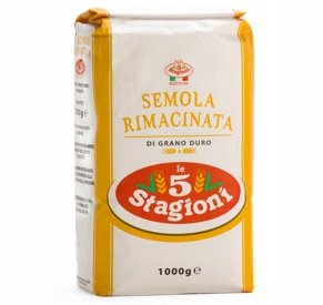 Mąka Semola Rimacinata 1kg - 5 Stagioni semolina włoska drobna