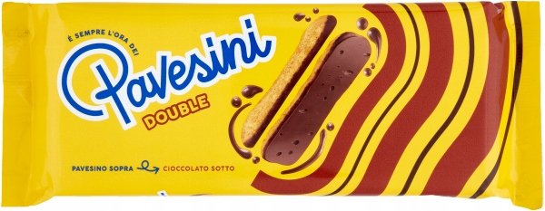 Ciastka Pavesini Double 60g - Pavesi języczki podwójna czekolada