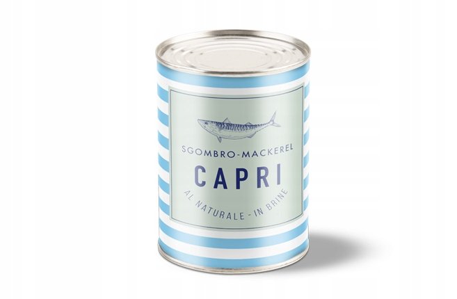 Makrela włoska naturalna Sgombro al Naturale 425g - Capri