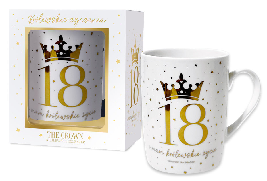 Kubek Na Urodziny 18 Lat I Mam Królewskie Życie