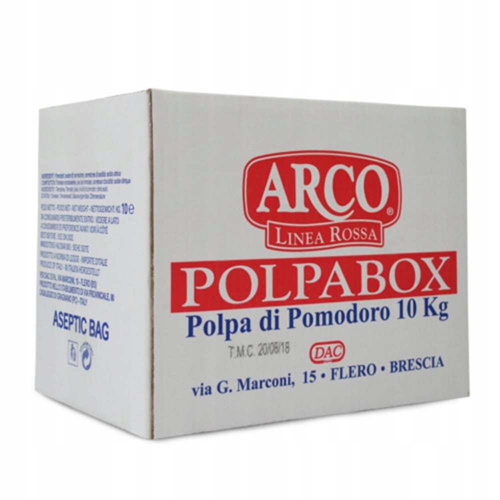 Pulpa pomidorowa 10 kg Arco gastronomia włoska
