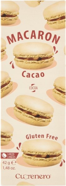 Makaroniki włoskie kakaowe ciasteczka Cuoronero