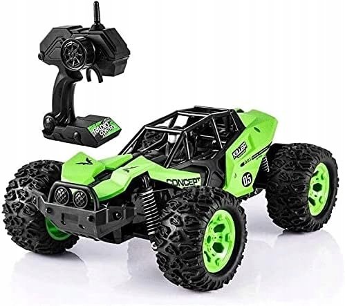 AUTO TERENOWE ZDALNE STEROWANE OFF-ROAD 1:12 ZIELONE