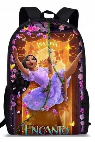 PLECAK DZIECIĘCY SZKOLNY WYCIECZKOWY 1 KOMORA 2 BOCZNE KIESZENIE ENCANTO