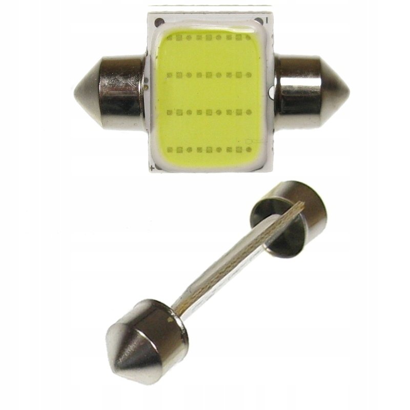 Dioda LED C5W 31mm COB rurka 12V biała rurkowa